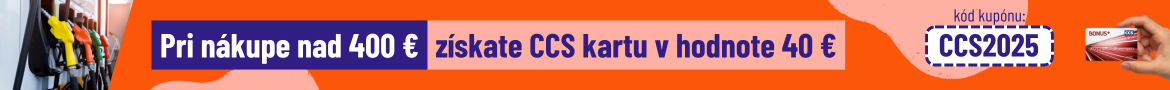  Za Váš nákup u Manutanu predplatená palivová karta CCS s kreditom 40 EUR
