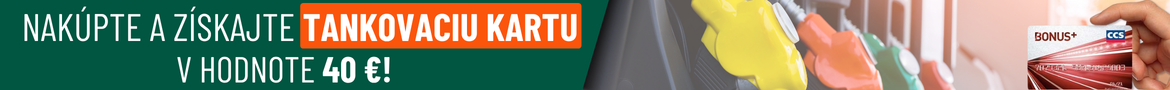 Získajte tankovaciu kartu