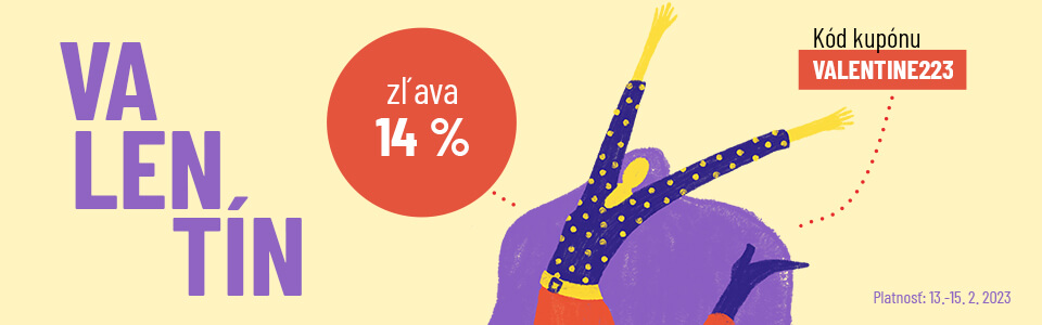 Valentíska zľava 13 % na všetko