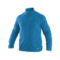 Mikina CXS GRANBY, pánska, fleece, azúrovo modrá