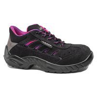 Zoe Shoe S1P SRC, čierna/fuchsiová