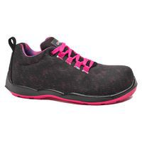 Violet Shoe S3L FO SR, čierna/fuchsiová