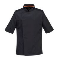 Stretch Mesh Air Pro rondon s krátkym rukávom, čierna