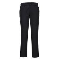 ´Damske Streč Slim Chino Nohavice, čierna