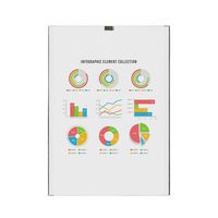 Magnetické letákové vrecko pre všetky magnetické povrchy vitrín, áčok a klaprámov