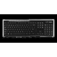 Multimediálna bezdrôtová klávesnica Logitech K270, CZ, čierna