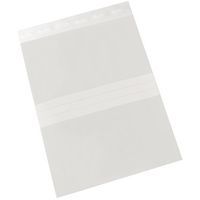 Popisovateľné vrecúška so zipsom Manutan Expert, 230 x 160 mm, 1 000 ks