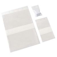 Popisovateľné vrecúška so zipsom Manutan Expert, 80 x 60 mm, 1 000 ks