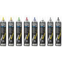 Sady 6 sprejov Traffic Extra Paint XL 750 ml - Ampere System