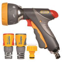 Rozstrekovač plastový, pištoľový, 7 typov trysiek - Hozelock Multi Spray Pro