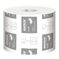 Toaletný papier Katrin Systém Plus 3-vrstvový, 13,5 cm, 500 útržkov, biela, 36 kotúčov