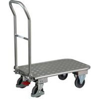Plošinové vozíky so sklopným držadlom, do 150 kg