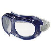 Uzatvorené ochranné okuliare Trip s čírymi sklami