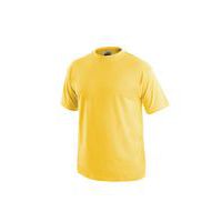 Pánske tričko s krátkym rukávom CXS, žlté