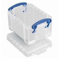 Plastové skladovacie boxy s vekom na klip, priehľadné