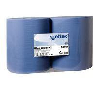 Priemyselné papierové utierky Celtex Blue Wiper XL 2-vrstvové, 1 000 útržkov, 2 ks