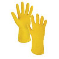 Latexové rukavice CXS, žlté