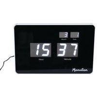 LED digitálne hodiny DG1 Manutan Expert, šírka 38 cm