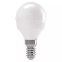 LED žiarovka Emos Basic Mini Globe, 8,3 W, E14, teplá biela
