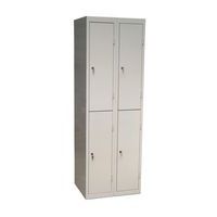 Montované šatníky DURO MONT, 4 boxy, cylindrický zámok