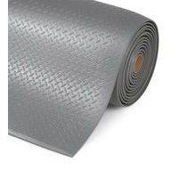 Sof-Tred™ protiúnavové priemyselné rohože s diamantovým povlakom, sivé, šírka 122 cm