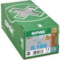 Skrutky do dreva s plochou hlavou Spax TX ø 8 mm, plný závit