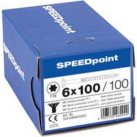 Konštrukčné skrutky do dreva so zapustenou hlavou Speedpoint TX, ø 6 mm