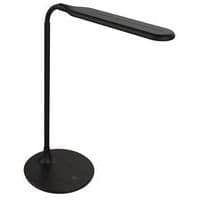 LED stolová lampa Manutan Expert, čierna