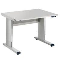 Antistatický dielenský stôl Treston WB815 EL s elektronickým pohonom, 70 – 110 x 150 x 80 cm