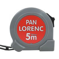 TOPTRADE meter zvinovací, „PAN LORENC“, jednobrzdový, 19 mm x 5 m
