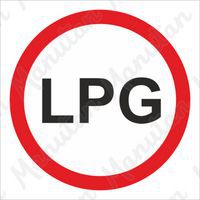 Zákazové tabuľky – LPG