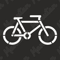 Vodorovné označenie – Šablóna bicykel