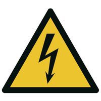 Výstražné tabuľky – „Elektrické napätie“