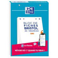 Kartotéčné lístky Oxford Bristol A5, čisté