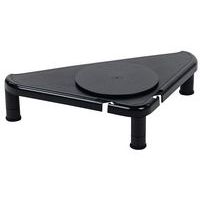 Rohový podstavec pod monitor, nosnosť 36 kg - Manutan Expert