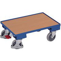 Transportné plošiny Euro systém, do 250 kg, hrana 10 mm, 61 x 41,5 x 23,5 cm