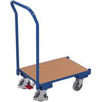 Plošinové vozíky Euro s madlom, do 250 kg, 74 x 41,5 x 100 cm