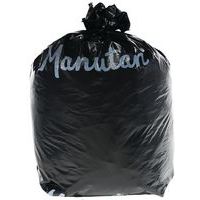 Vrecia na odpad Manutan Expert, 200 l, hrúbka 50 µm, 100 ks