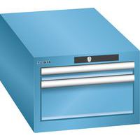 Dielenské zásuvkové skrine Lista, 2 alebo 3 zásuvky, 411x725x283 mm