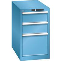 Dielenské zásuvkové skrine Lista, 3 alebo 5 zásuviek, 411x725x700 mm