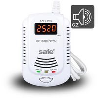 Detektor horľavých a výbušných plynov SAFE 808L, hlásič zemného plynu