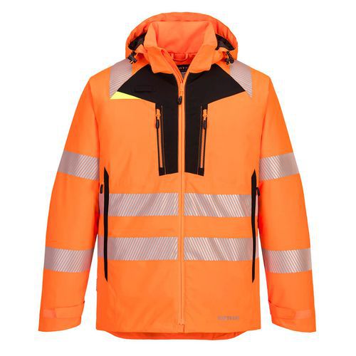 DX4 Hi-Vis Zimná bunda, čierna/oranžová