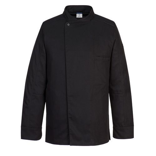 Blúza Surrey Chefs L/S, čierna