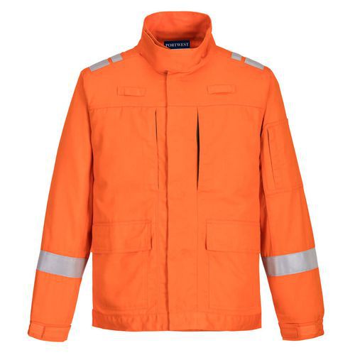 Nehorľavá blúza BizFlame Plus, oranžová
