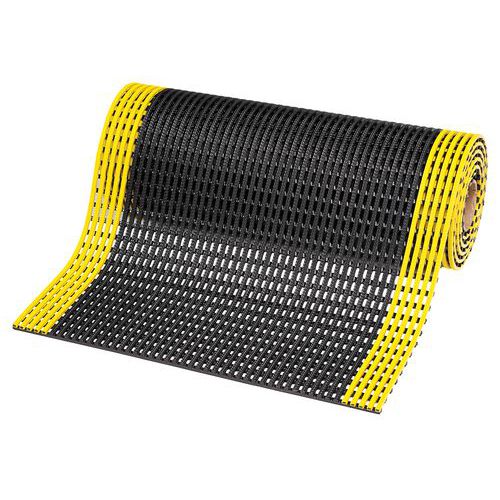 Protišmykové rohože Flexdek™, čierna/žltá, šírka 122 cm