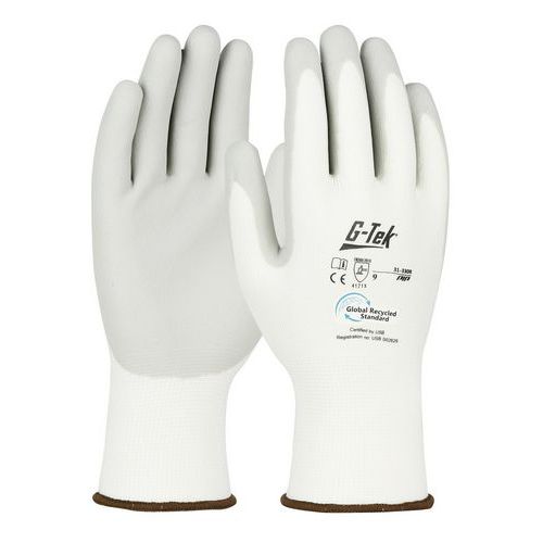 Rukavice PIP G-TEK 3RX ESD, polomáčané v nitrile, 12 párov