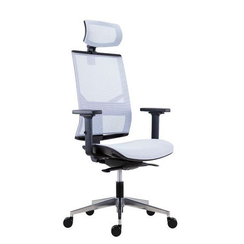Kancelárska stolička SYN-SL OMNIA ALU ALL MESH PDH
