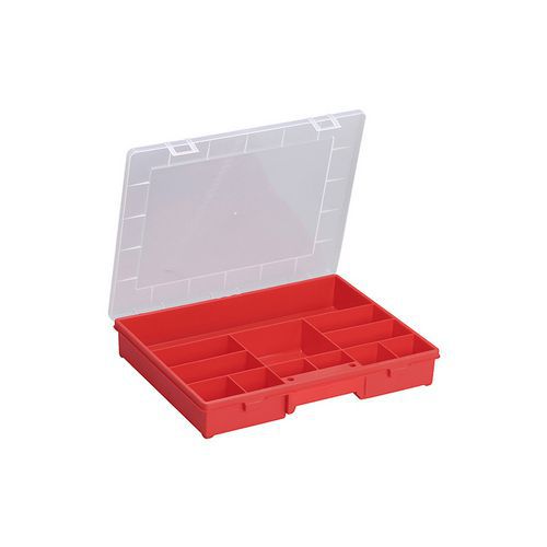 Plastový organizér EuroPlus Basic, 12 priehradiek, 6 x 37 x 29,5 cm