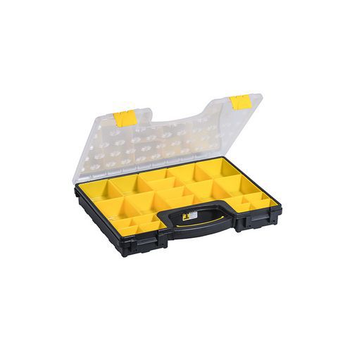 Plastový organizér EuroPlus Flex, 20 priehradiek, 6 x 42 x 33 cm