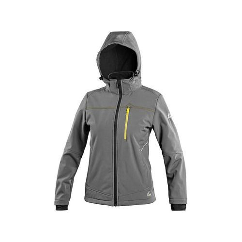 Bunda CXS STRETCH, dámska, softshell, šedá